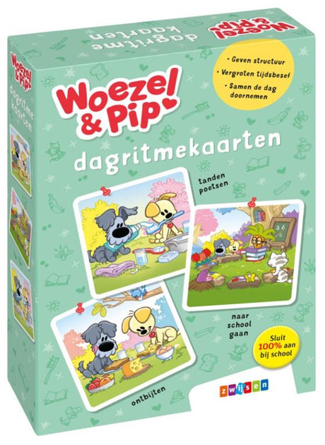 Woezel pip daily rhythm cards. 3+