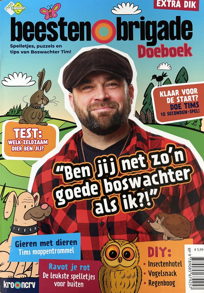 Buchspezialitéiten Holland bv Déierebrigade Aktivitéitsbuch extra déck
