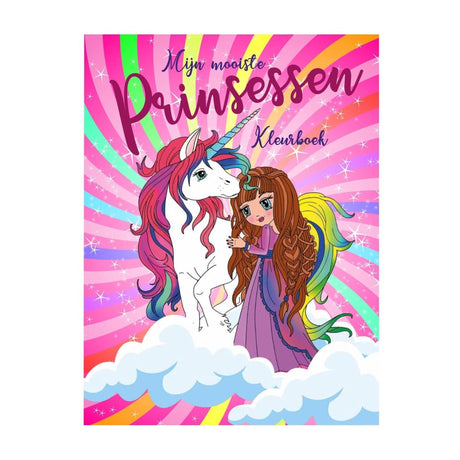 Mine vakreste prinsesser fargeleggingsbok a4