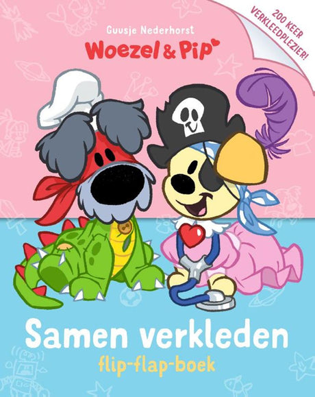 Woezel and pip book dress up together
