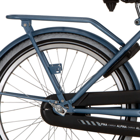 Alpina rear carrier 20 cargo vintage blue matt