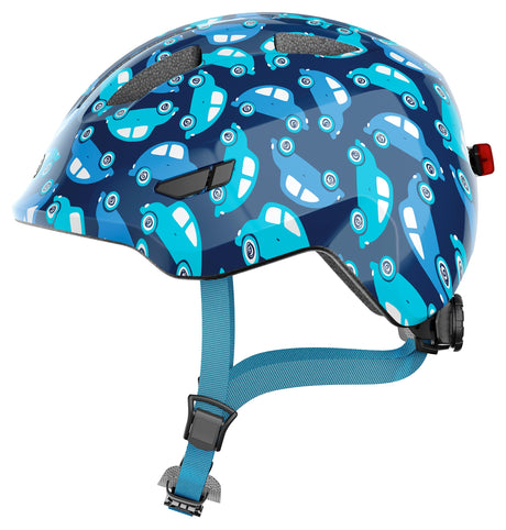 Abus Hełm Smiley 3.0 LED Blue Car M 50-55 cm