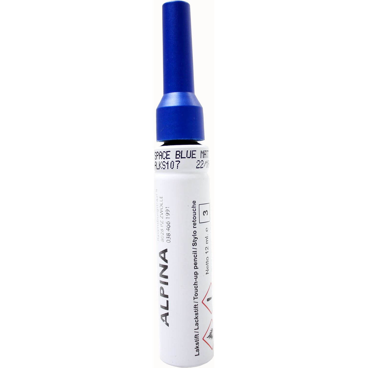 Alpina paint pen space blue ys9430 matt
