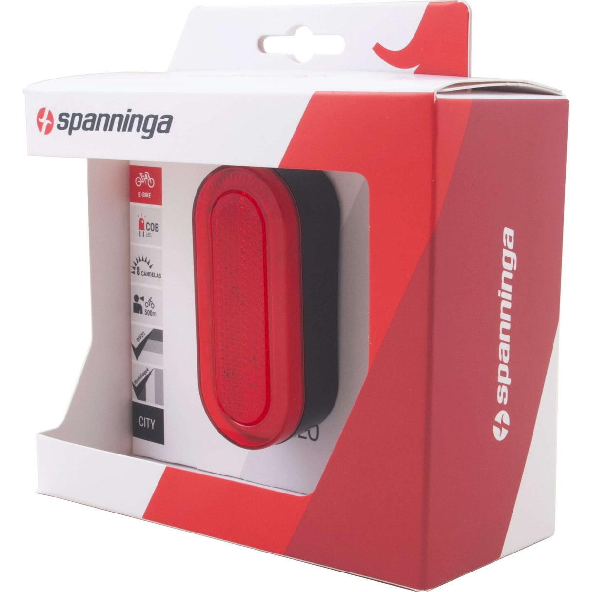 Spanninga metal b.v. Spanta e-bike mudguard rear light halo guard xer 6-48vdc. with traffic light function