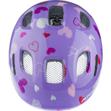 Olympic sportswear alpina sports children's helmet ximo 2 purple hearts 47-51 gloss