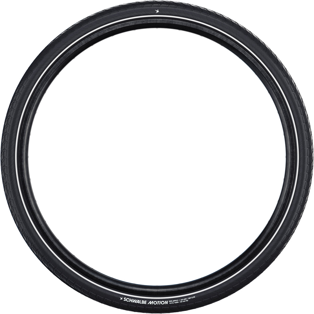 Schwalbe clincher motion velké jablko 60-622 +r černá