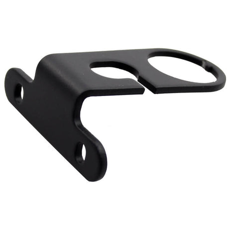 Cortina steering head bracket front carrier 28 H jet black matt