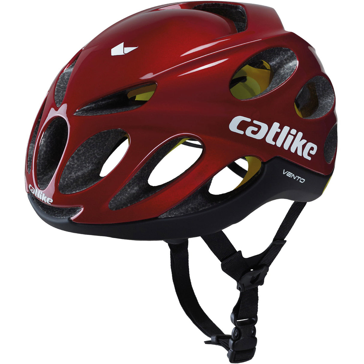 Catlike Racing Helm Vento Mips Gréisst S 52-54cm rout metallic