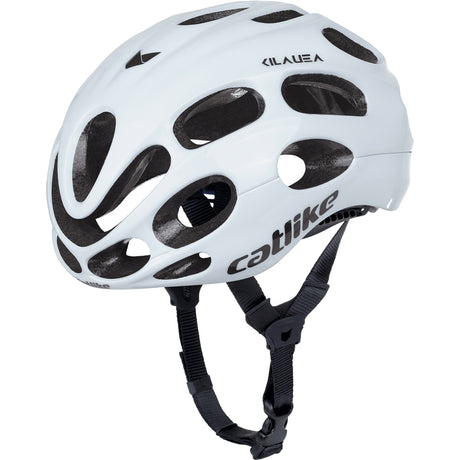 Capacete de corrida tipo gato kilauea tamanho m 55-57cm branco mate