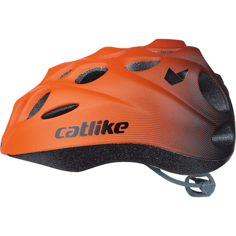 Kask dziecięcy w kształcie kota, rozmiar m 55-58cm, pomarańczowy