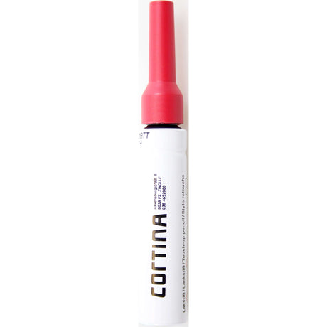 Cortina touch-up paint raspberry red PMS 8883 matte