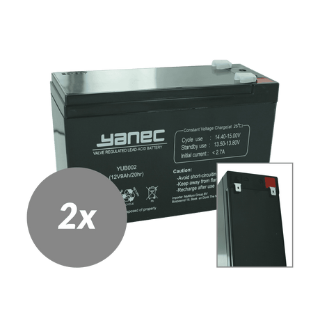 Yanec ups battery replacement set rbc131 (excl. cables)