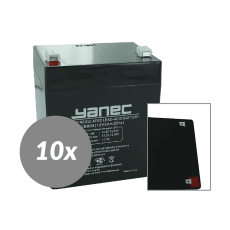 Yanec ups battery replacement set rbc118j (excl. cables)