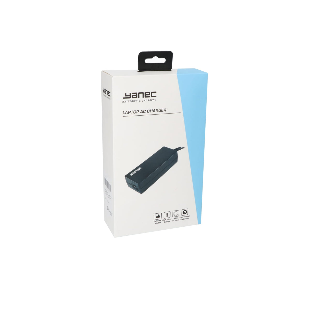 Sieťový adaptér USB-C pre laptop Yanec 87w čierny