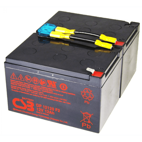 CSB UPS battery replacement kit RBC6 (incl. cables)