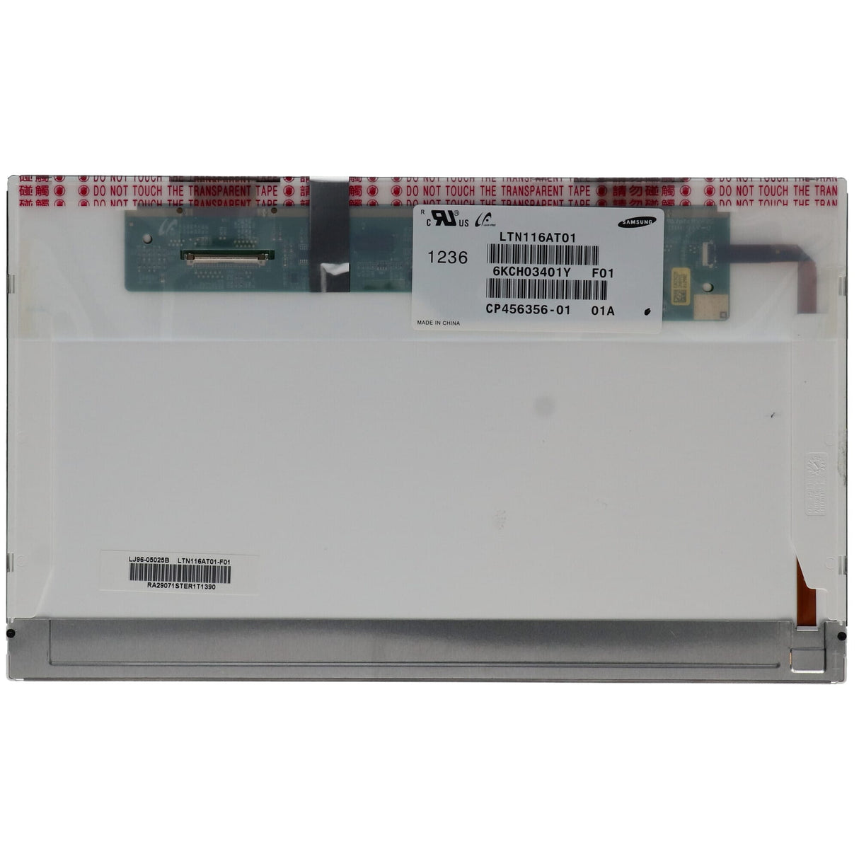 Tela LCD de 11,6 polegadas 1366x768 fosca 40 pinos