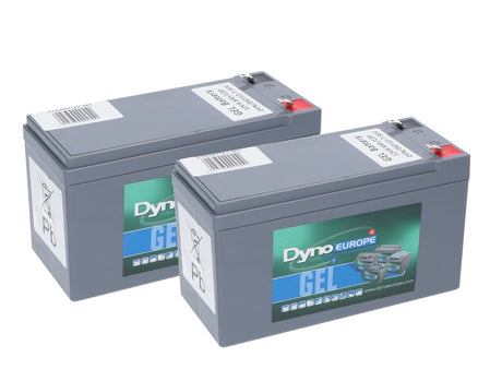 Dyno-Gel-Batterie 12 V 7,5 Ah Ersatzset (ohne Kabel)