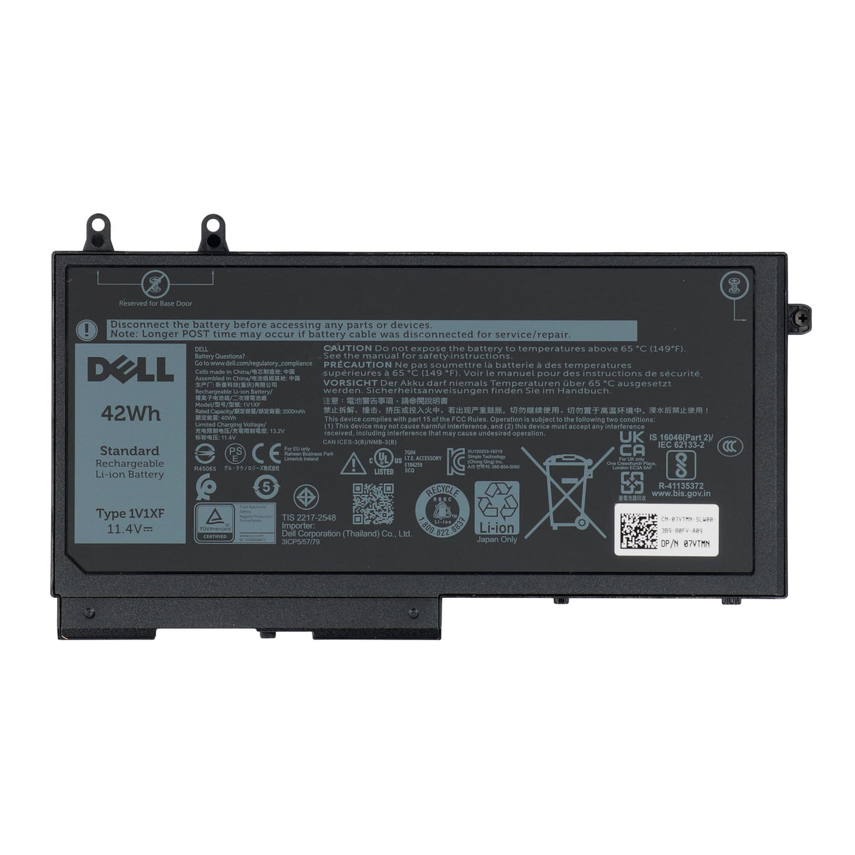 Battera notebooku Dell 3500 mAh