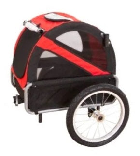 Doggyride pasja prikolica mini20 samo rdeča kabina