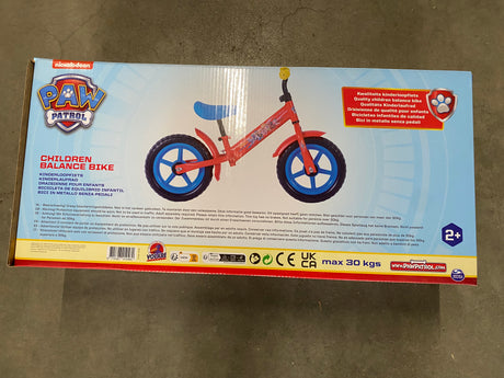 Volare paw patrol balanscykel i metall