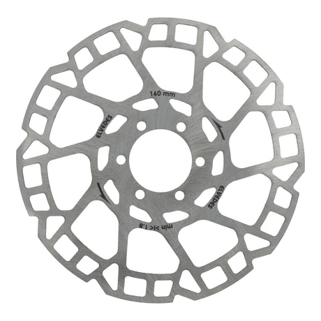 Elvedes remschijf 6-gaats �160mm t=2,0mm