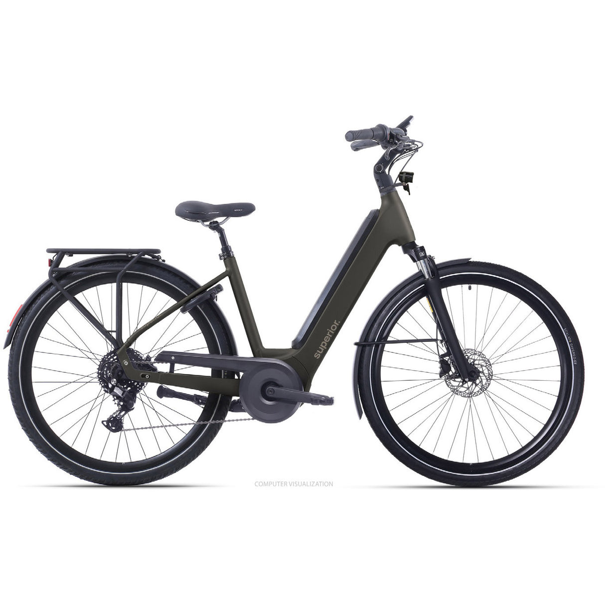 Superior eway 6.4 46cm(s) matt Kupferschwarz 500Wh