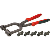 Cycplus Chainring Bolt Disassembly/Assembly Pliers with 5 Bits