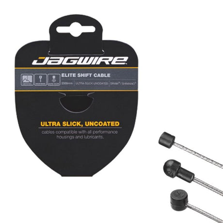 Jagwire kalnų stabdžių trosas – elitinis poliruotas itin slidus nerūdijantis audinys – 1,5x1700 mm – sram shimano