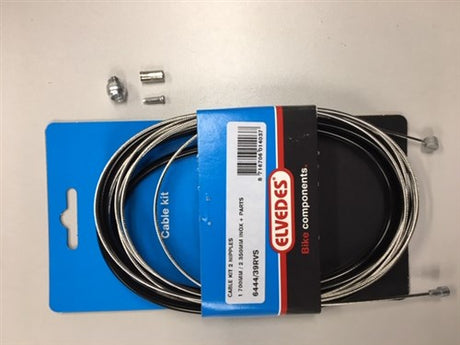 Elvedes Cable Uni 2 mellbimbók 2,35 m rozsdamentes acél fekete 6444 39RVS
