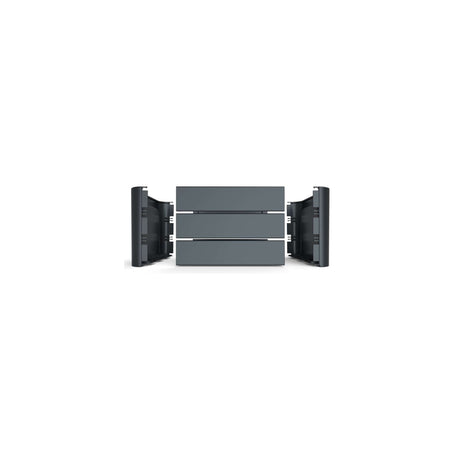 Caixa Mirage click 'n crate azul 24l