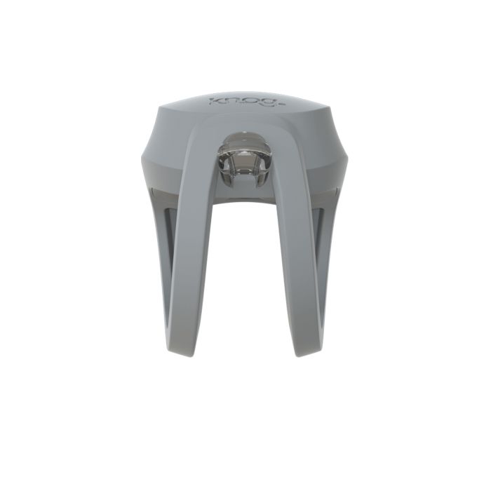 Knog frog usb frontal - cinza abismo
