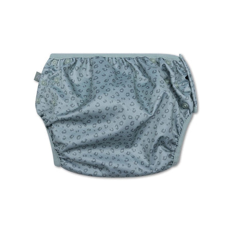 Leopard | green washable swim diaper