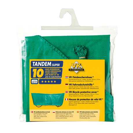Vk bicycle protection cover (57) tandem super green
