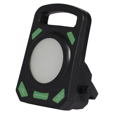 Primaelux LED fixture 30w rubber power and battery