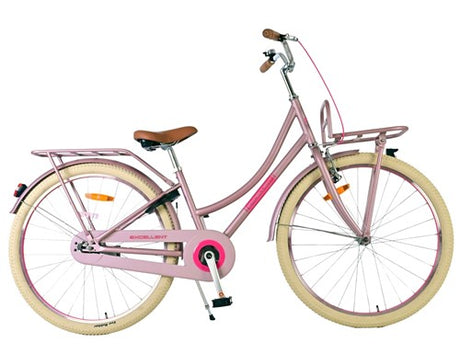 Excelente bicicleta infantil Volare - meninas - 26 polegadas - rosa fosco