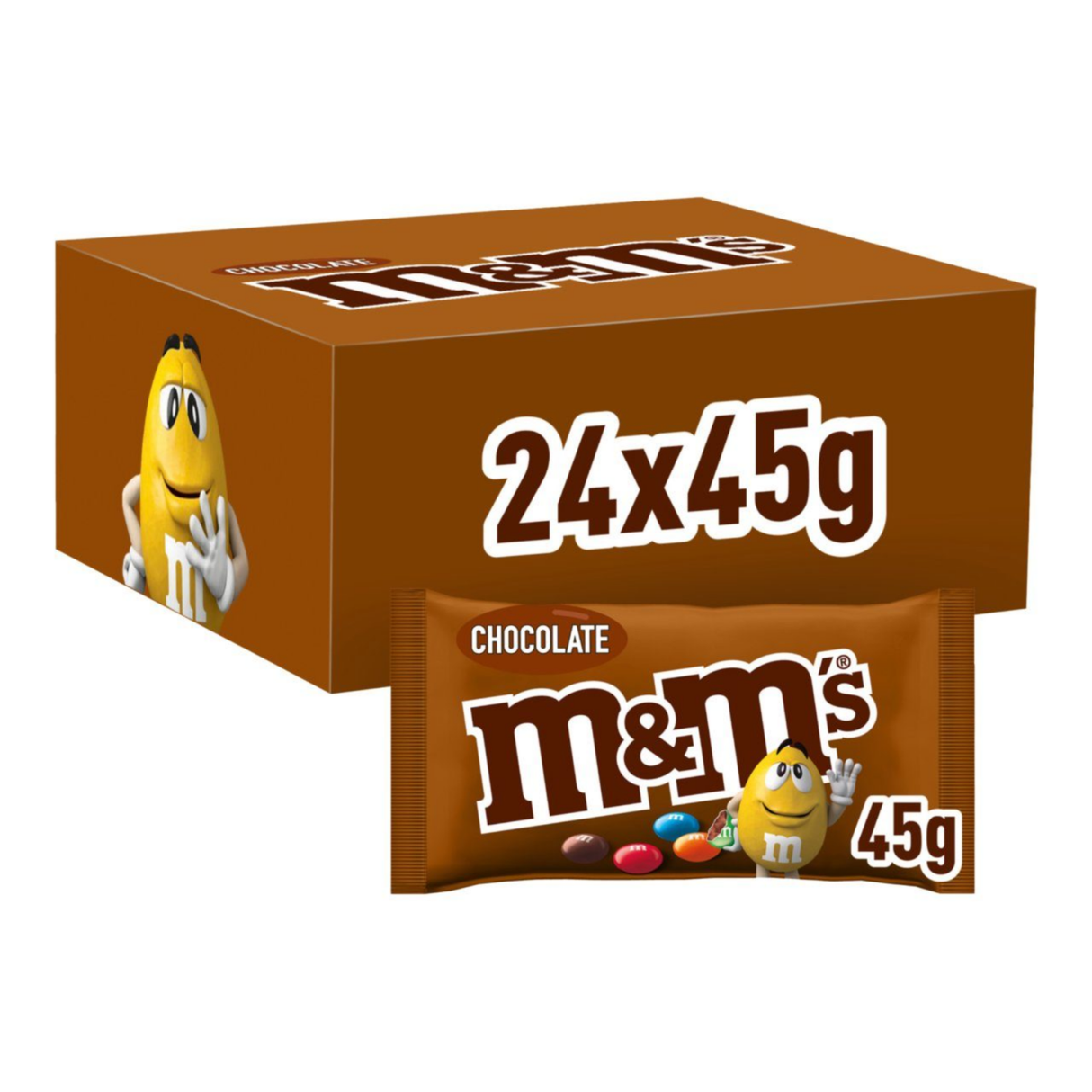 M&M's Choco Single (24x 45g)