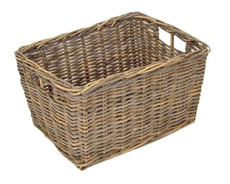 Dr. Wicker V-Aged Basket 50x40x30 siva