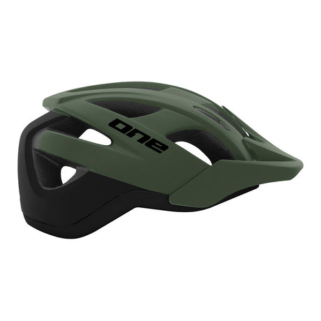 Een Helm Trail Pro m l (58-61) schwaarz Khakki