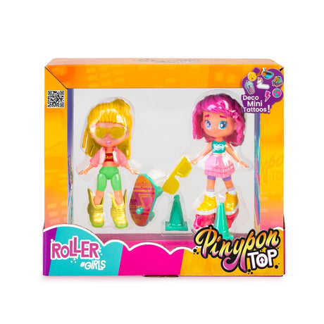 Pinypon top roller girl set s tetováním