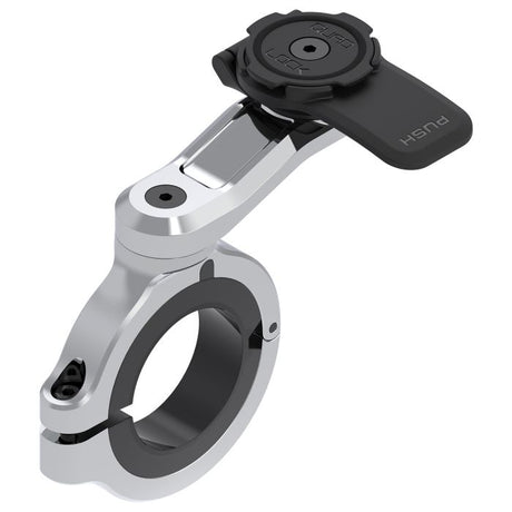 Quad lock motorcycle handlebar mount pro large - chrome