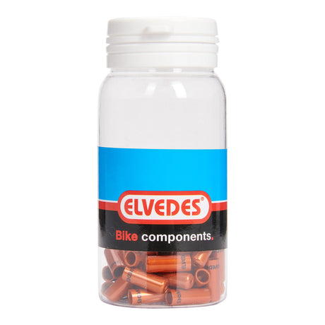 Elvedes cable cap 4.2mm seal alu orange (50pcs)