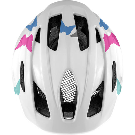 Alpina Sports Pico Pearl White Butterflies Children's Helmet 50-55