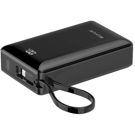 Éadaí Spóirt Oilimpeacha Rixus Power Bank RXPB02B 20,000mAh Li-ian USB-C -A Dubh