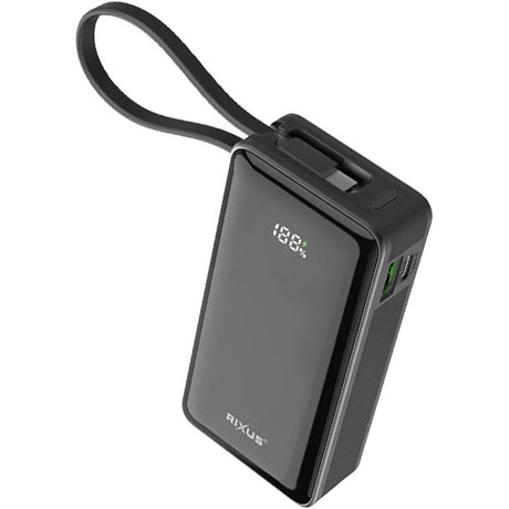 Olympesch Sportswear Rixus Power Bank RXPB01B 10.000mAh Li-Ion Schwaarz