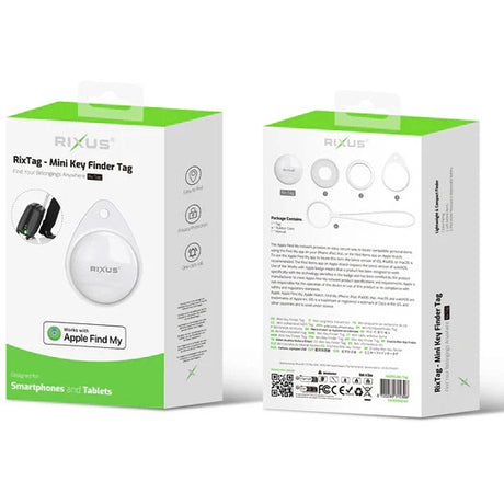 Olympesch Sportswear rixus tracker rix tag apple ios nëmme wäiss