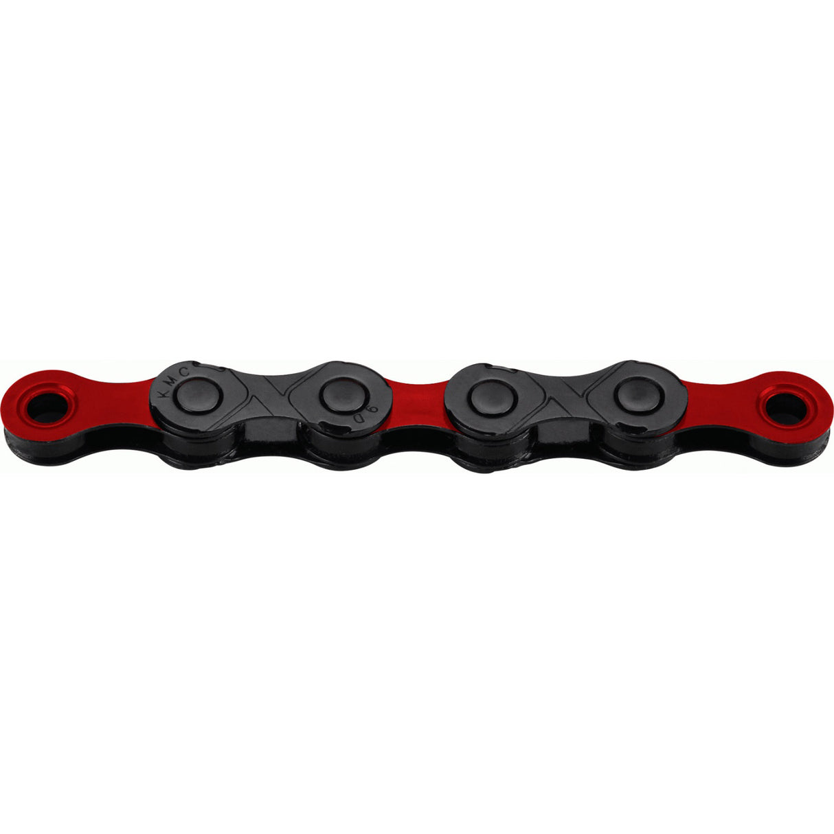 KMC Bicycle Chain DLC 12 126 links - Red Black - 272g