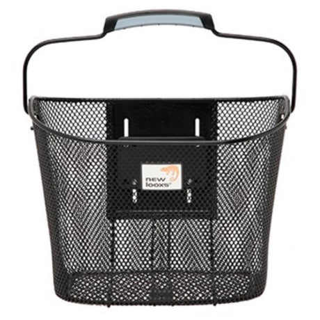 Newlooxs Tuscany Klickfix - removable bicycle basket - handlebars - 19 liters - steel - black