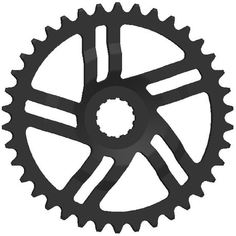 Esjot gear bosch gen. 3 nw 38t cl47,5 50,5 dm 3mm black