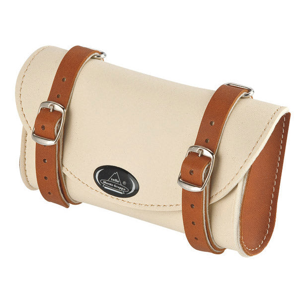 Monte Grappa saddlebag vintage cream