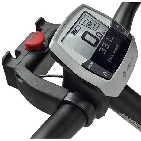 NewLooxs handlebar mount KlickFix E-bike Ø22-26mm clamps + lock